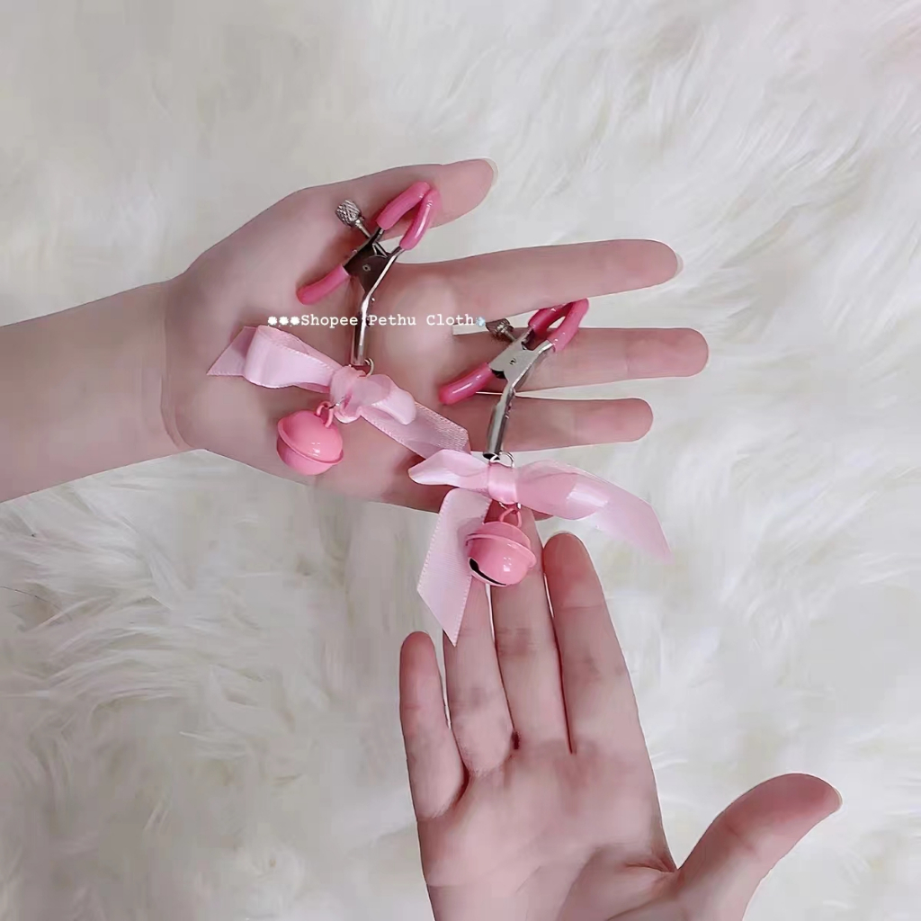 （Q1,HCM) Kẹp tóc có thể đính kèm phụ kiện - Kẹp quần áo--Pink love