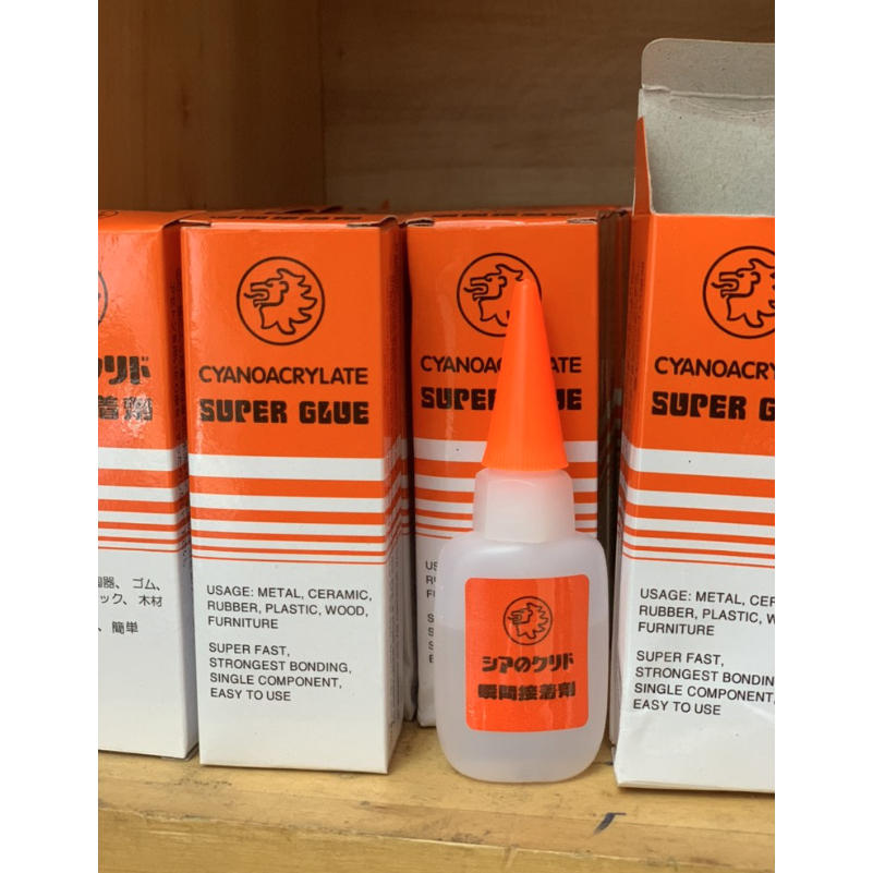 Keo dán 502 Cyanoacrylate Sư Tử Cam siêu dính