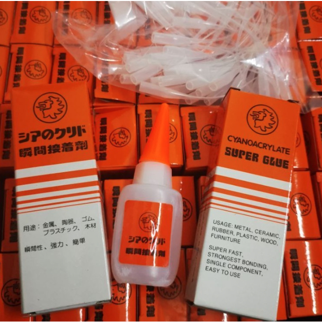 Keo dán 502 Cyanoacrylate Sư Tử Cam siêu dính