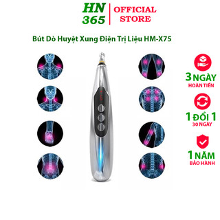 Bút dò huyệt xung điện trị liệu hm-x75, máy mát xa xung điện trị liệu, bút massage châm cứu