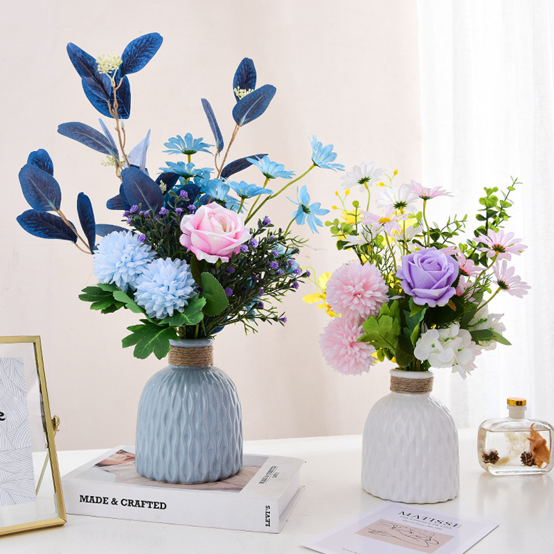 Bình hoa - Lọ cắm hoa  gốm phong cách bắc âu trang trí decor nhà cửa - quán cafe