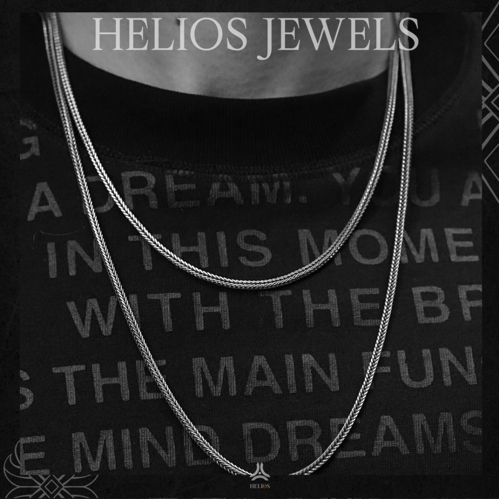 Dây Chuyền Bạc S925 Chain Helios Eden x Lotus Helios Silver Original