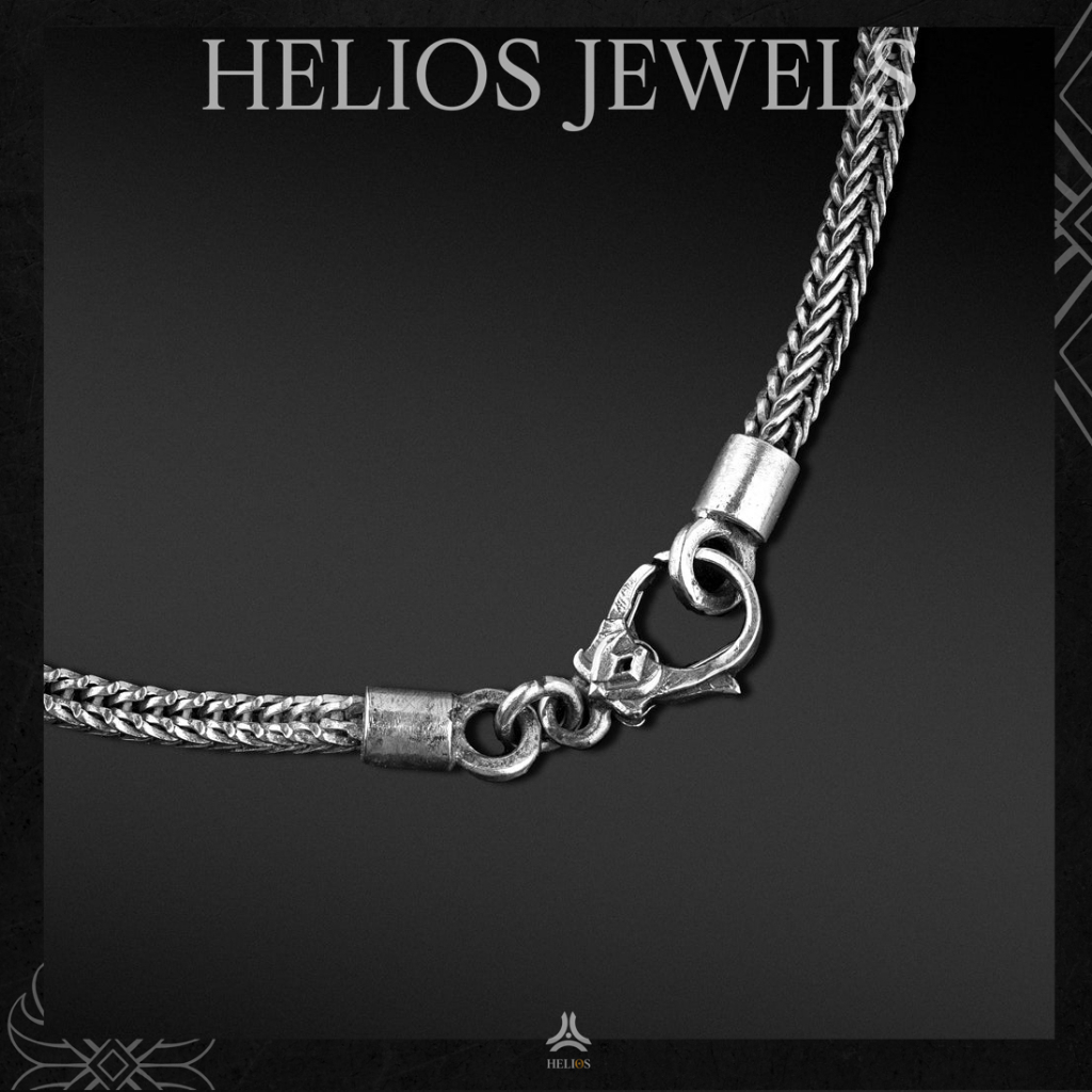 Dây Chuyền Bạc S925 Chain Helios Eden x Lotus Helios Silver Original