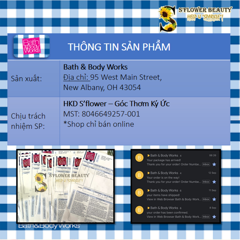 CHASING FIREFLIES | Sản Phẩm Gel Tắm -  Dưỡng Thể - Xịt Thơm Nước Hoa Toàn Thân Bath & Body Works Body Care