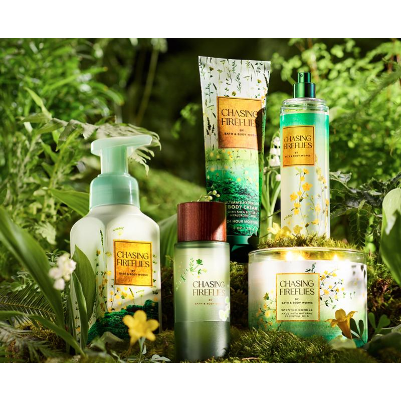 CHASING FIREFLIES | Sản Phẩm Gel Tắm -  Dưỡng Thể - Xịt Thơm Nước Hoa Toàn Thân Bath & Body Works Body Care