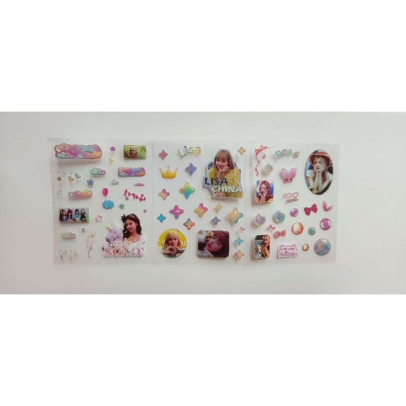 Bìa 20 bộ sticker nhóm nhạc BLACKPINK idol hàn quốc