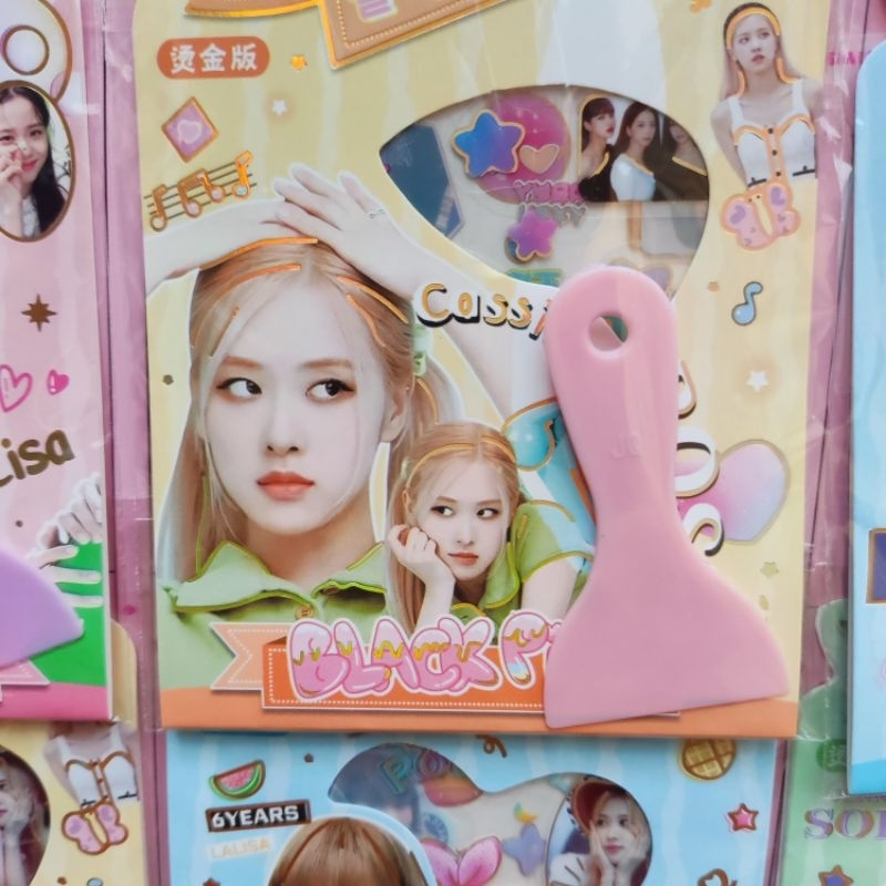 Bìa 20 bộ sticker nhóm nhạc BLACKPINK idol hàn quốc