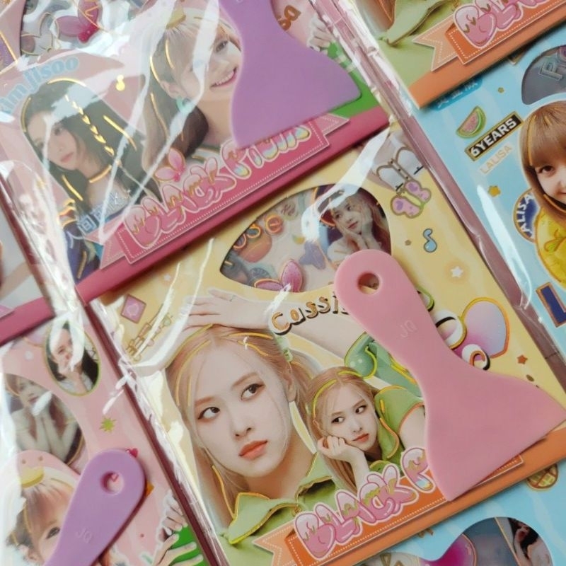 Bìa 20 bộ sticker nhóm nhạc BLACKPINK idol hàn quốc