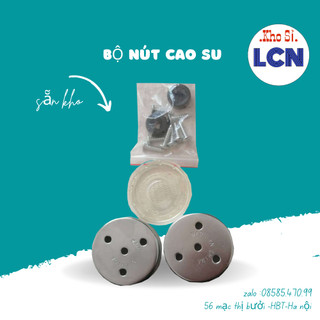 Nút cao su Xà Đơn Núm mút cao su, nắp inox, ốc vít, phụ kiện gắn đầu xà đơn
