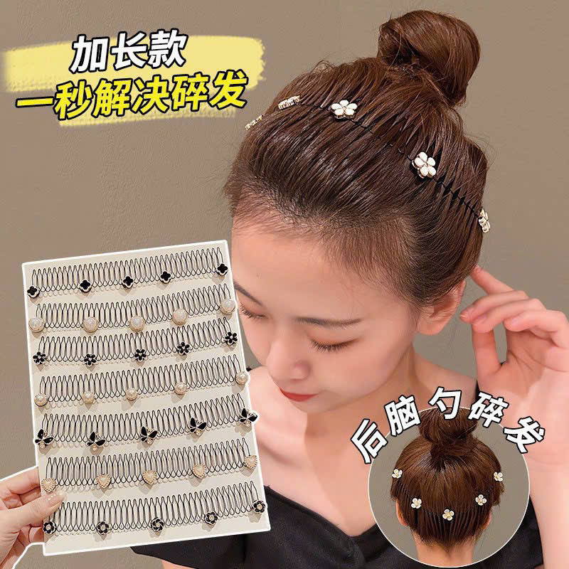 Xược tóc lò xo gắn 5 hoạ tiết hoa