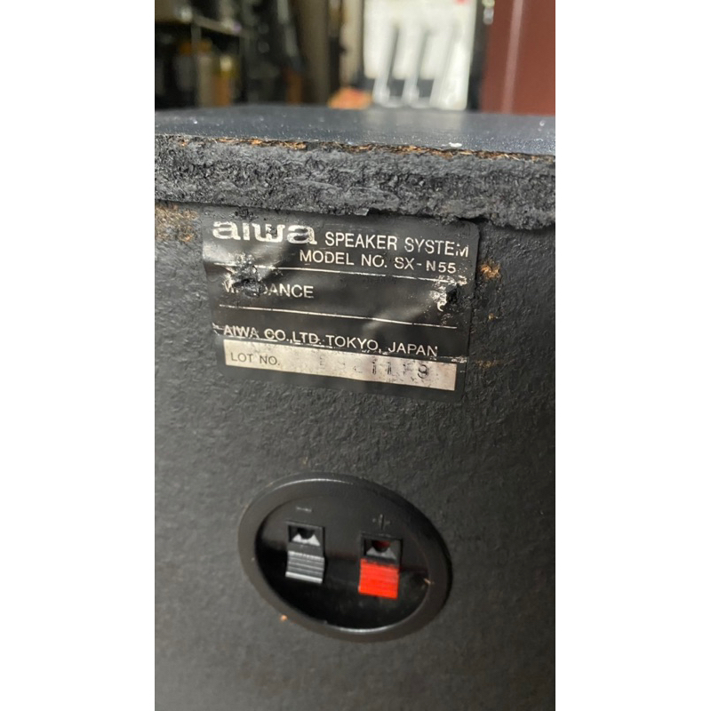 Đôi loa dàn trung Aiwa SX N55 hay cs 160w - hàng cũ bóc dàn thanh lý