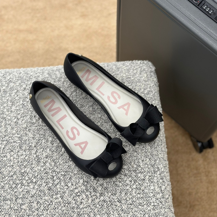 Giày Búp Bê Melissa Nữ Chính Hàng Hình Cái Nơ Xinh Xắn Full Box - Sấu Vui Vẻ