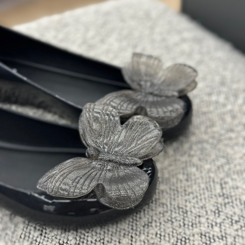 Giày Búp Bê Melissa Nữ Chính Hàng Hình Con Bướm Full Box - Sấu Vui Vẻ