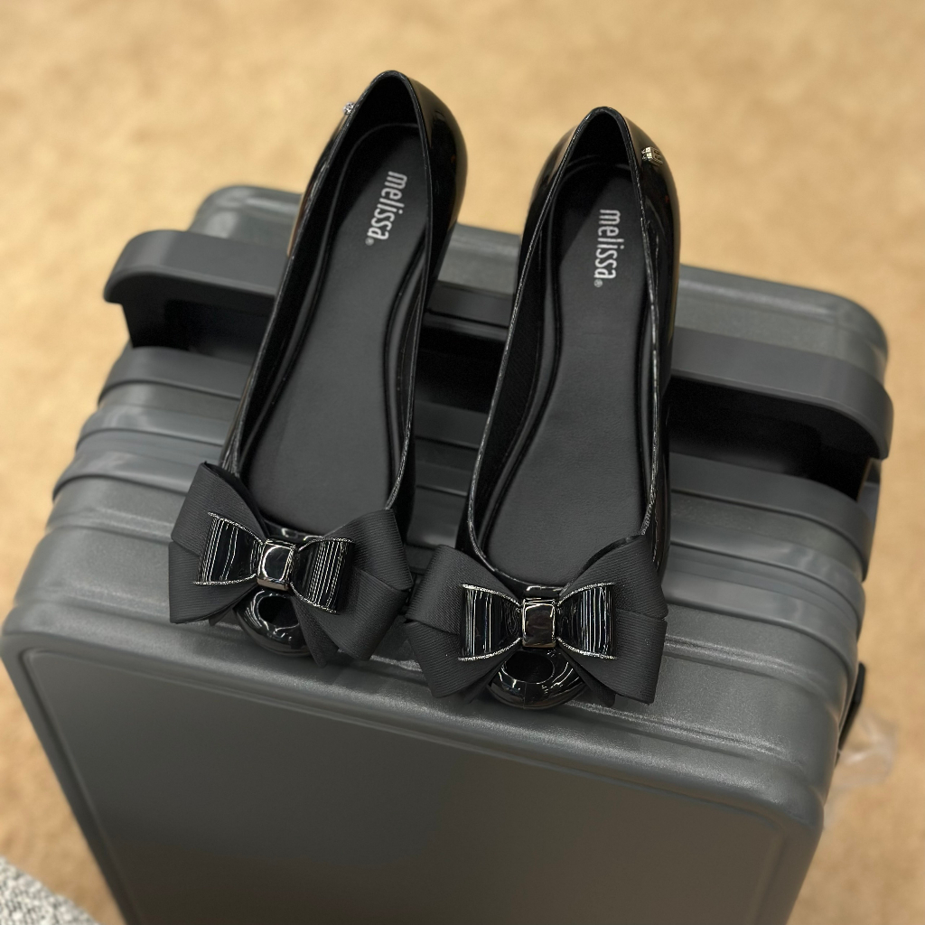 Giày Búp Bê Melissa Nữ Chính Hàng Hình Cái Nơ Full Box - Sấu Vui Vẻ