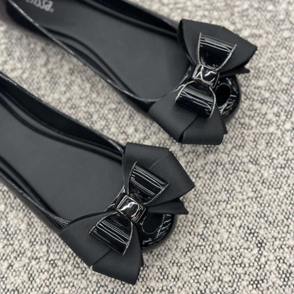 Giày Búp Bê Melissa Nữ Chính Hàng Hình Cái Nơ Full Box - Sấu Vui Vẻ