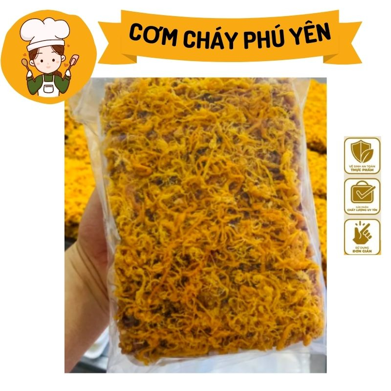 Túi 2 miếng đôi cơm lứt 420 gram chà bông Phú Yên