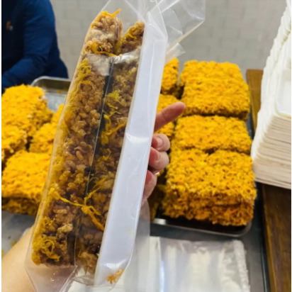 Túi 2 miếng đôi cơm lứt 420 gram chà bông Phú Yên