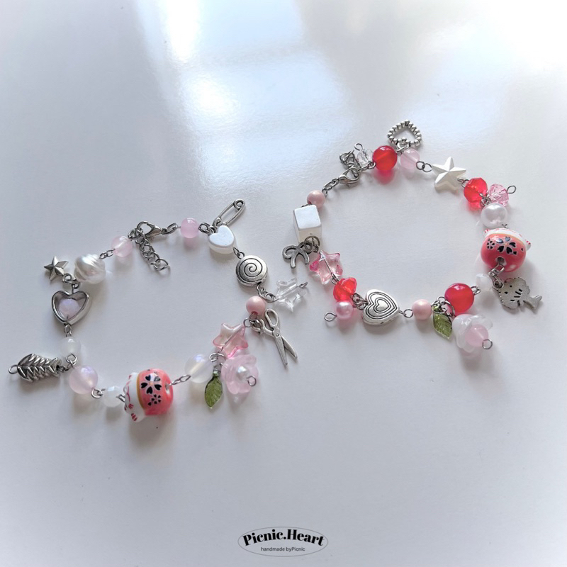| Picnic Heart | LUCKY CAT BRACELET