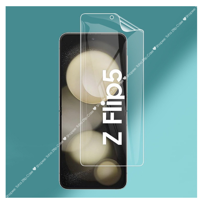 Dán màn hình Z Flip 5 Miếng dán dẻo PPF Trong suốt cho Samsung Z Flip5/ ZFlip5 5G Chống trầy xước