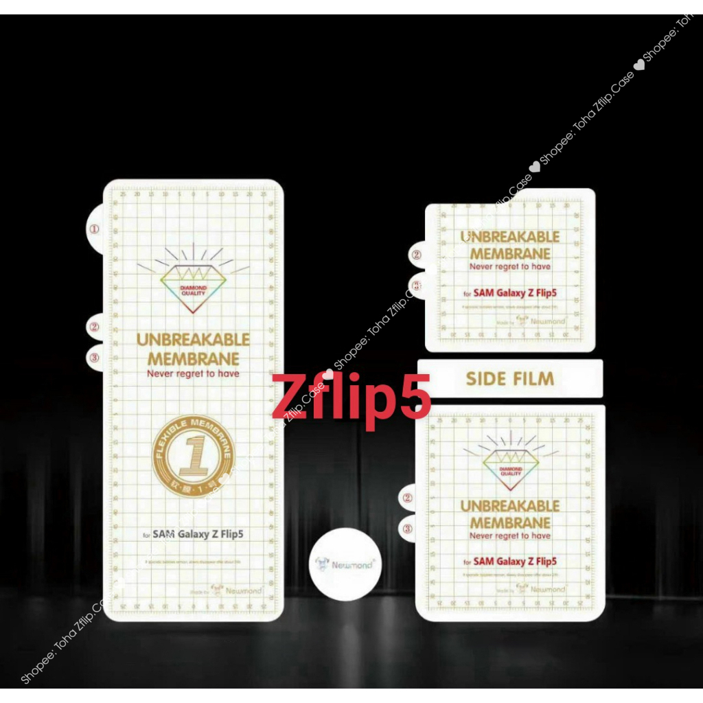 Dán màn hình Z Flip 5 Miếng dán dẻo PPF Trong suốt cho Samsung Z Flip5/ ZFlip5 5G Chống trầy xước