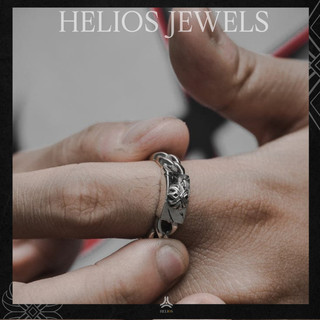 Nhẫn Bạc S925 BAGI LOTUS RING Helios Silver Original