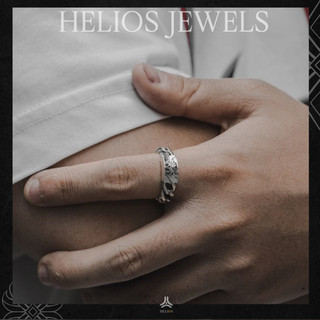 Nhẫn Bạc S925 BAGI LOTUS RING Helios Silver Original