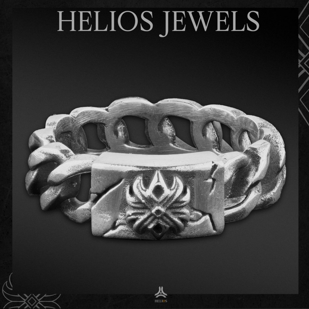 Nhẫn Bạc S925 BAGI LOTUS RING Helios Silver Original