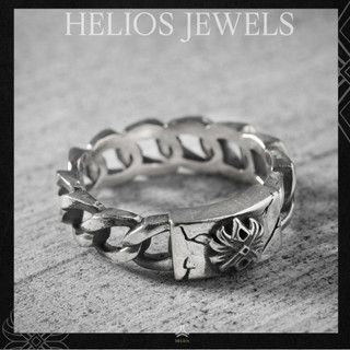 Nhẫn Bạc S925 BAGI LOTUS RING Helios Silver Original