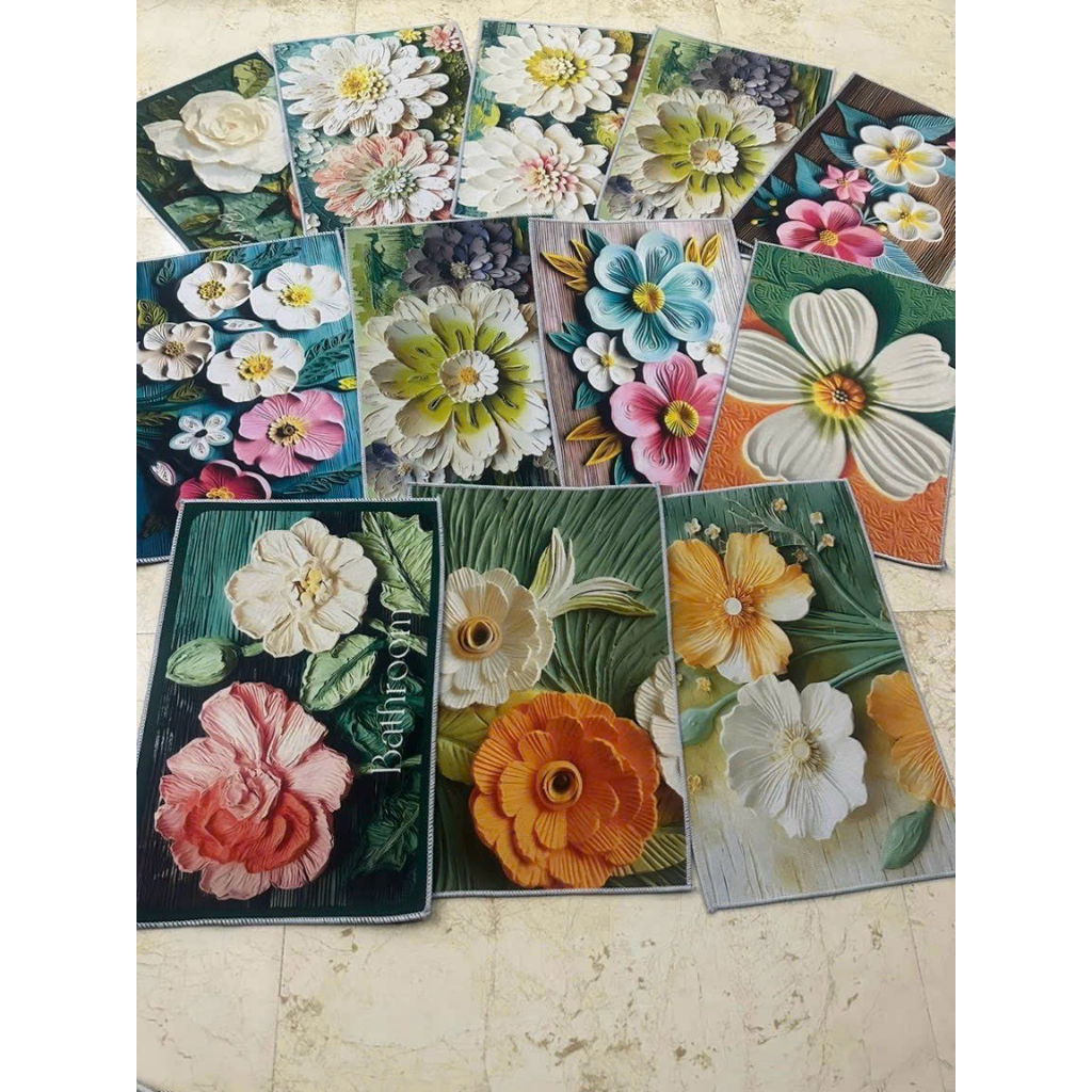 Thảm lau chân bali siêu Hót hàng nhập size 40x60cm