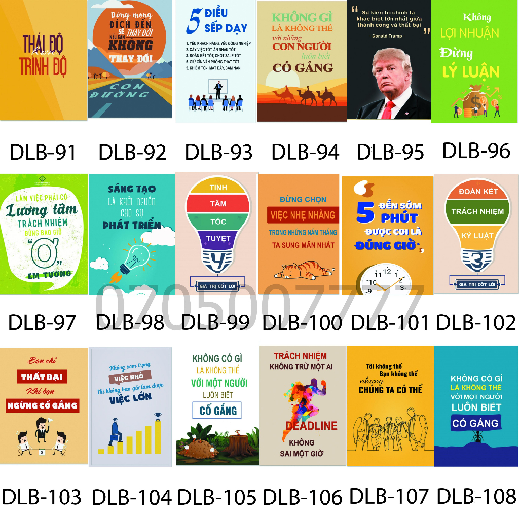 Tranh những câu Slogan hay, ý nghĩa, hài hước, khẩu hiệu tuyên truyền công ty