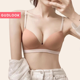 Áo Bra Không Gọng Đúc Su GUDLOOK Đệm Vừa Êm Ái Mềm Mại Ôm Nâng Form Ngực
