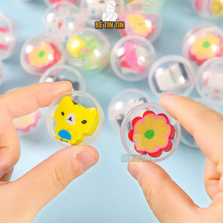 Combo 10 Quả tròn đựng thú cute (giao ngẫu nhiên mẫu)