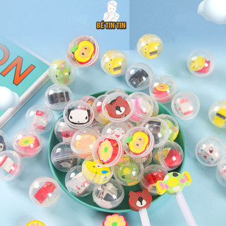 Combo 10 Quả tròn đựng thú cute (giao ngẫu nhiên mẫu)