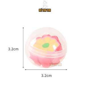 Combo 10 Quả tròn đựng thú cute (giao ngẫu nhiên mẫu)