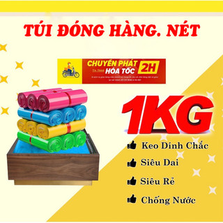 [1Kg] Túi đóng Gói Hàng Online - Túi Niêm Phong Siêu Dai, Siêu Rẻ Đủ Size (17x30,20x30,25x35,28x42,32x45,38x52,45x60)