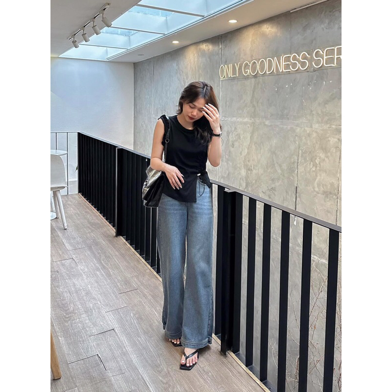 Áo thun kiểu rút dây