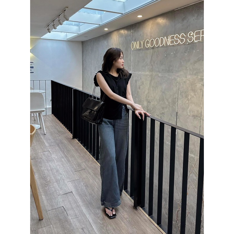 Áo thun kiểu rút dây