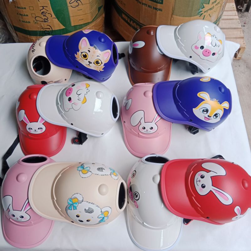 MŨ KHOÉT ĐỈNH THỜI TRANG CHO CHỊ EM TÓC ĐUÔI GÀ sản phẩm có nhiều hình in đẹp shop xin phép được gửi hình ngẫu nhiên ạ