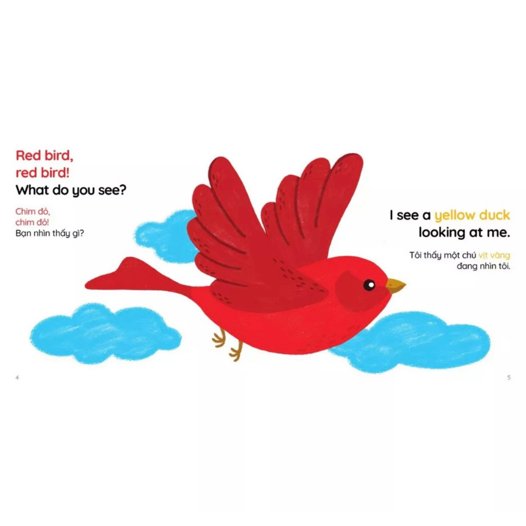 Sách -Combo 4 cuốn Brown bear, brown bear! What do you see?