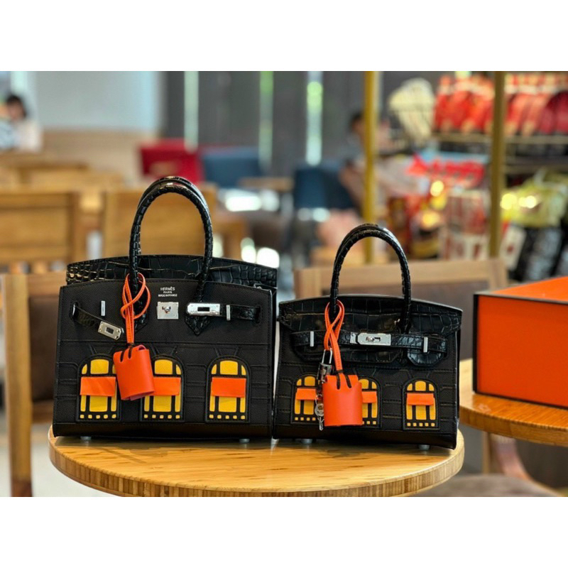 Túi Hm brikin ô cửa