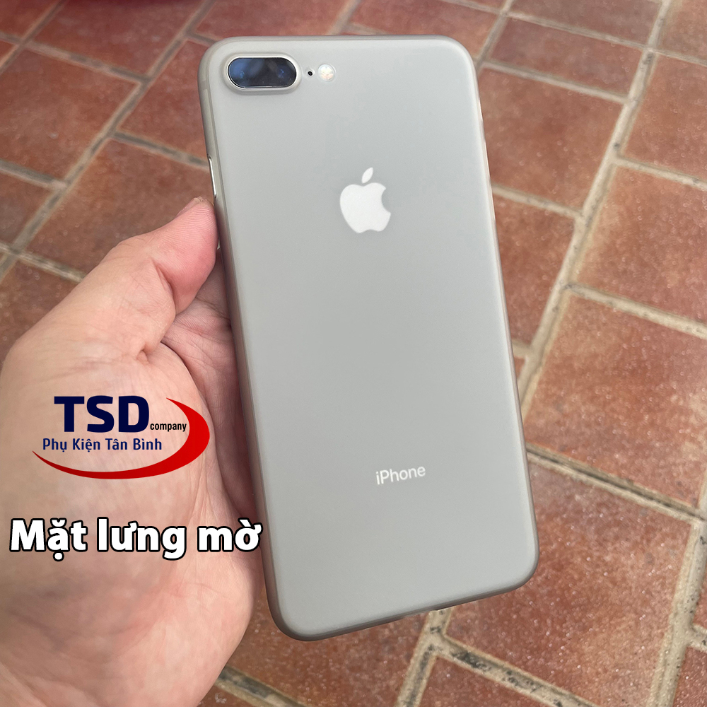 Combo 2 Ốp Lưng Trong Nhám Unibody Cho iPhone 7 Plus / 8 Plus