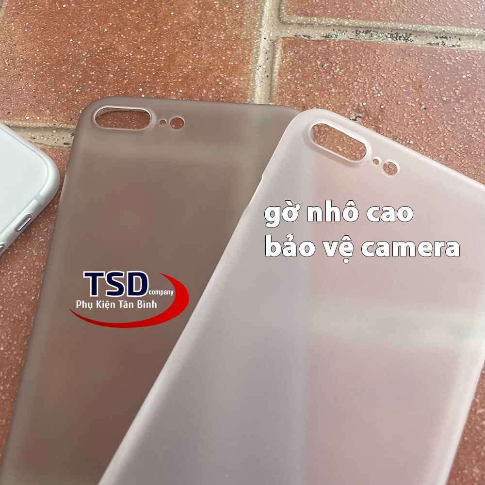 Combo 2 Ốp Lưng Trong Nhám Unibody Cho iPhone 7 Plus / 8 Plus