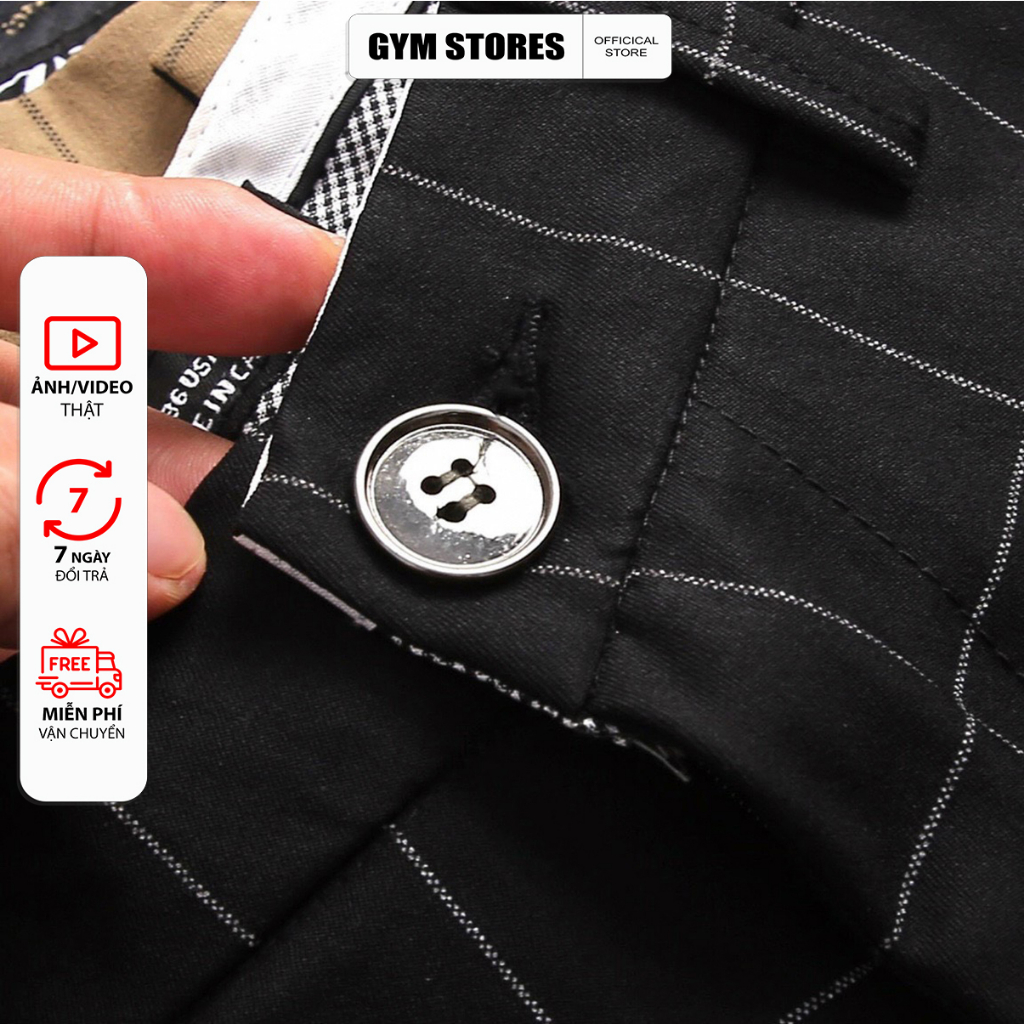 QUẦN TÂY NAM CARO CAO CẤP CHẤT MỀM KHÔNG NHĂN PHONG CÁCH LỊCH LÃM SAI 27 ĐÉN 36