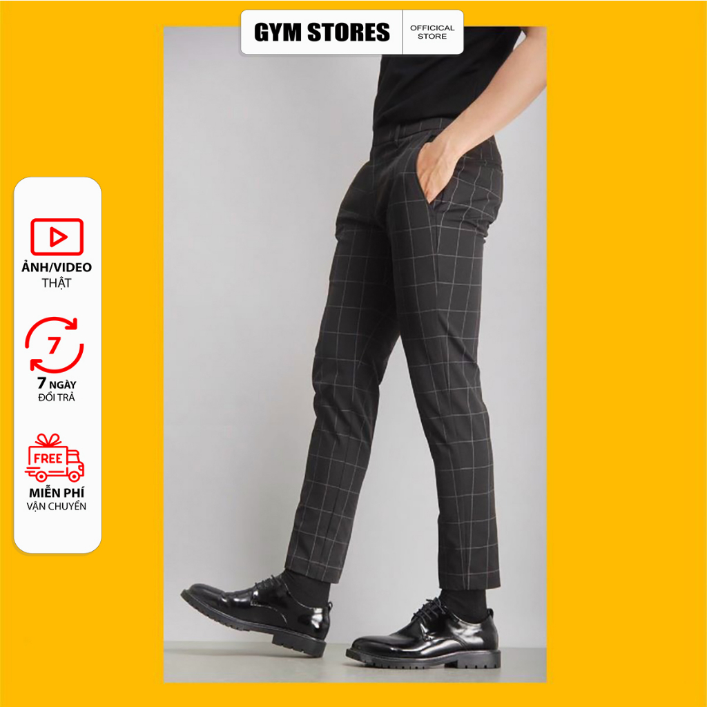 QUẦN TÂY NAM CARO CAO CẤP CHẤT MỀM KHÔNG NHĂN PHONG CÁCH LỊCH LÃM SAI 27 ĐÉN 36