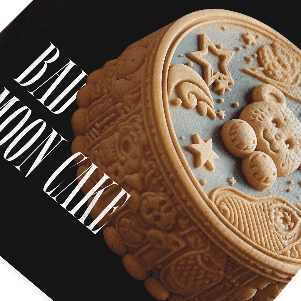 Áo thun The Bad God Bad Moon Cake