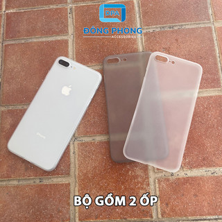 Combo 2 Ốp Lưng Mỏng Giấy Cho iPhone 7 Plus / 8 Plus