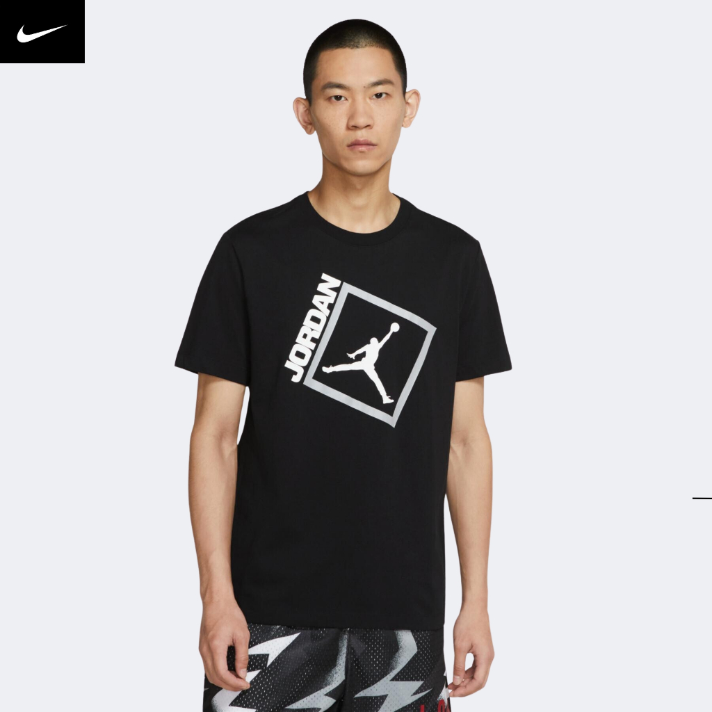 CHÍNH HÃNG - Áo thun thể thao nam A̶i̶r̶ ̶J̶o̶r̶d̶a̶n̶ Jordan Jumpman Box Men's T-shirt Authentic - Đen