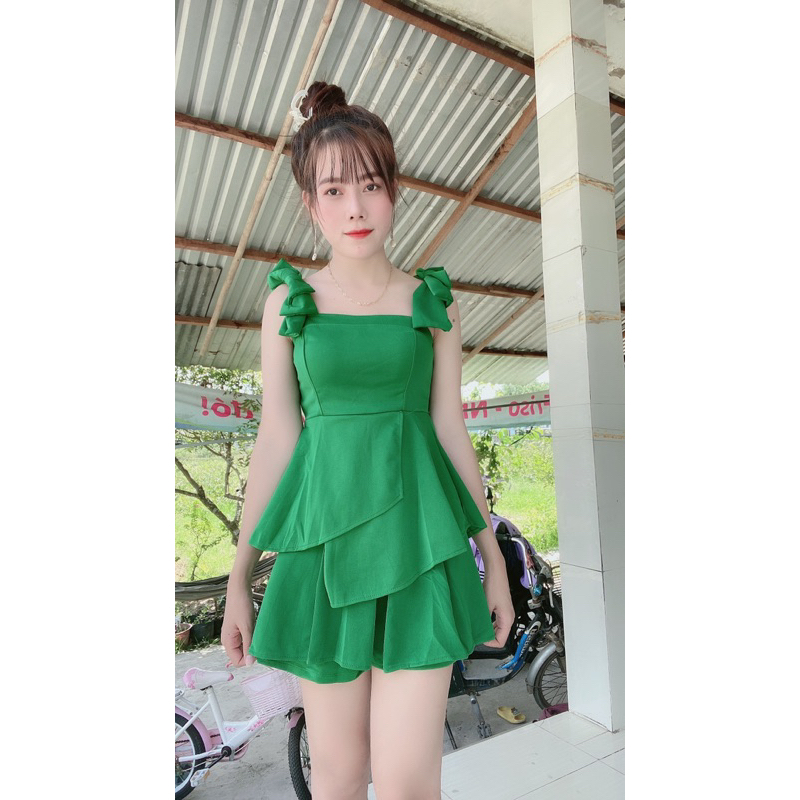 Đồ bộ thun kiểu quần giả váy