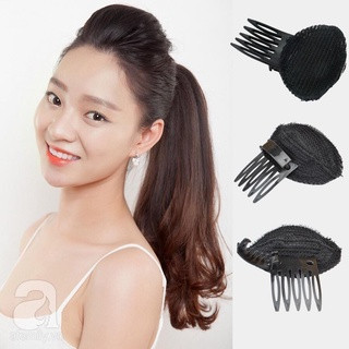Kẹp độn phồng tóc mái hotgirl đính mút xốp - độn phồng tóc mái mút xốp KẸP PHỒNG MÁI