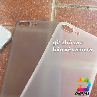 Combo 2 Ốp Lưng Trong Nhám Siêu Mỏng Unibody Cho iPhone 7 Plus / 8 Plus